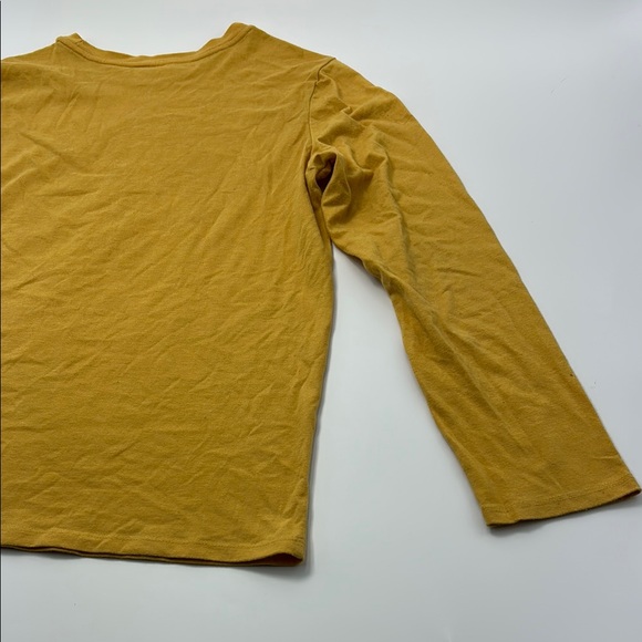 Cat & Jack Mustard Long Sleeve Tee - Picture 11 of 12